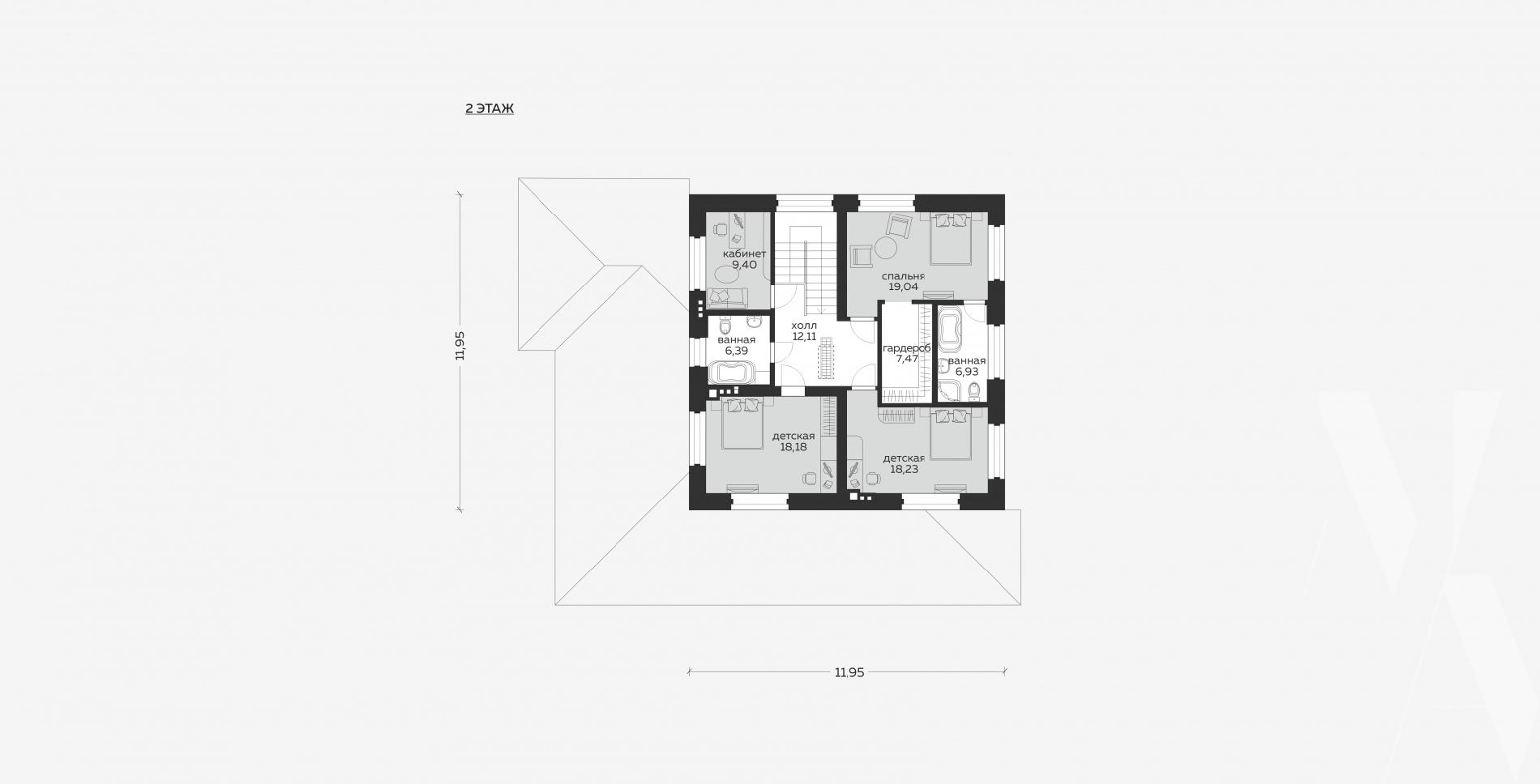 Планировка проекта дома №m-348 m-348_p (2).jpg